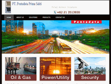 Tablet Screenshot of pentadata.com